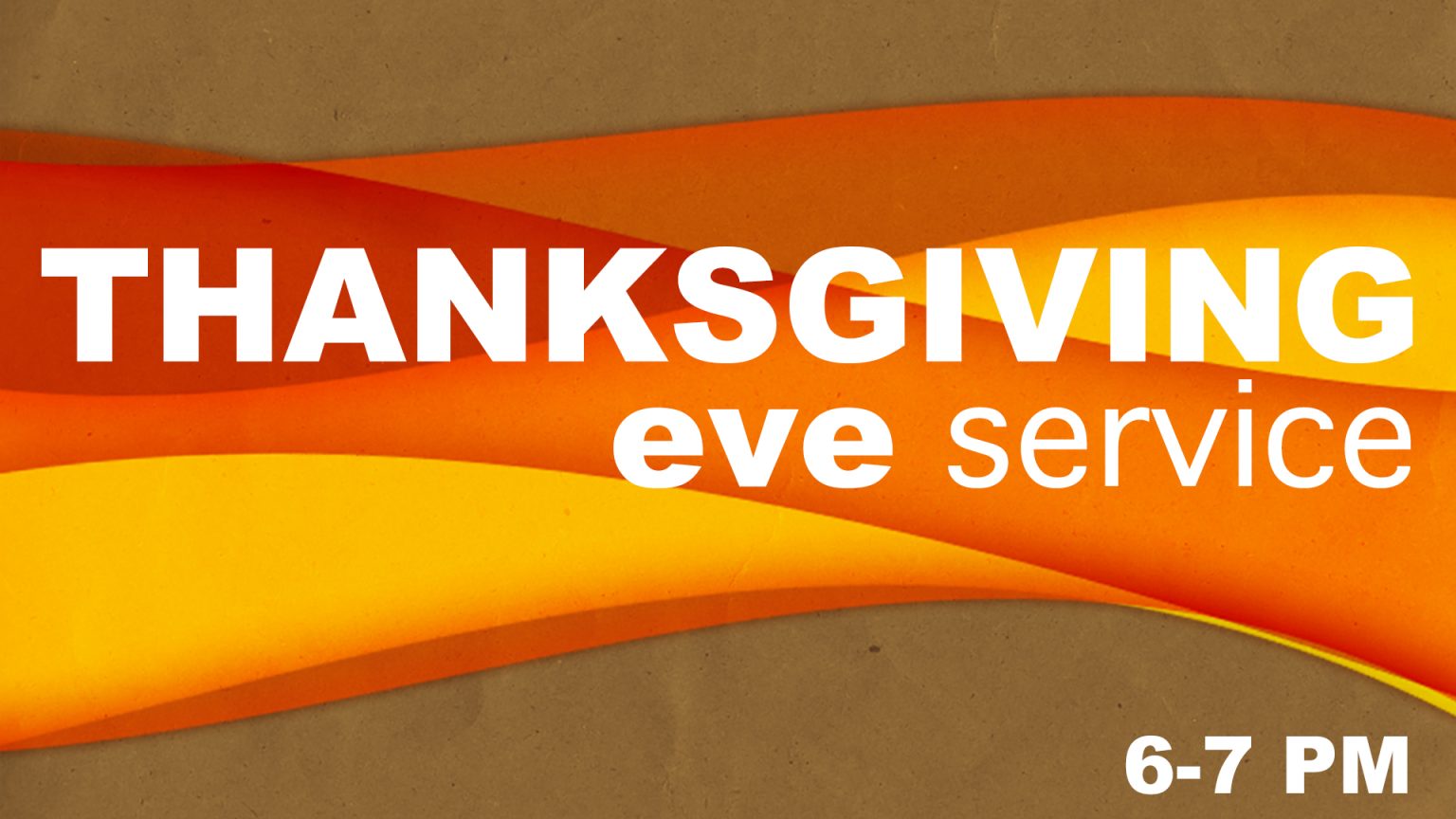 Thanksgiving Eve Service Pacific Hills Calvary Chapel Orange County